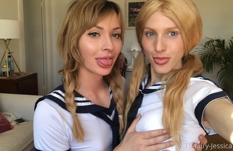 Nacktes geleaktes OnlyFans-Foto von Tsfairyjessica