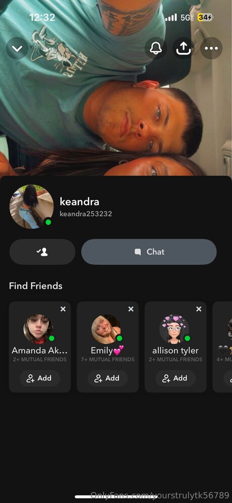 Nacktes geleaktes OnlyFans-Foto von Yourstrulytk56789