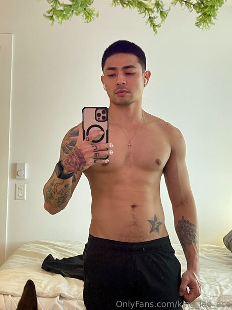 Nacktes geleaktes OnlyFans-Foto von King Leo Ace