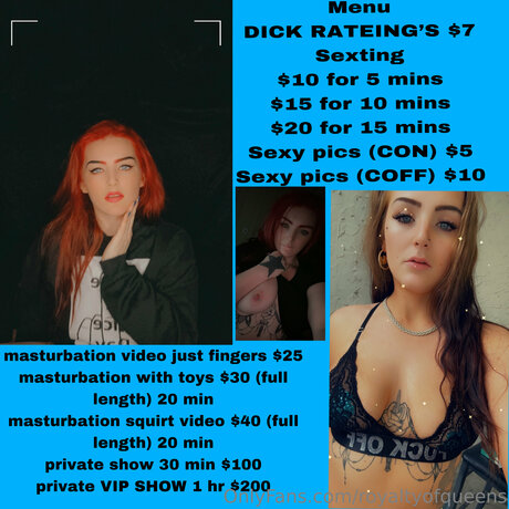 Nacktes geleaktes OnlyFans-Foto von Royaltyofqueens