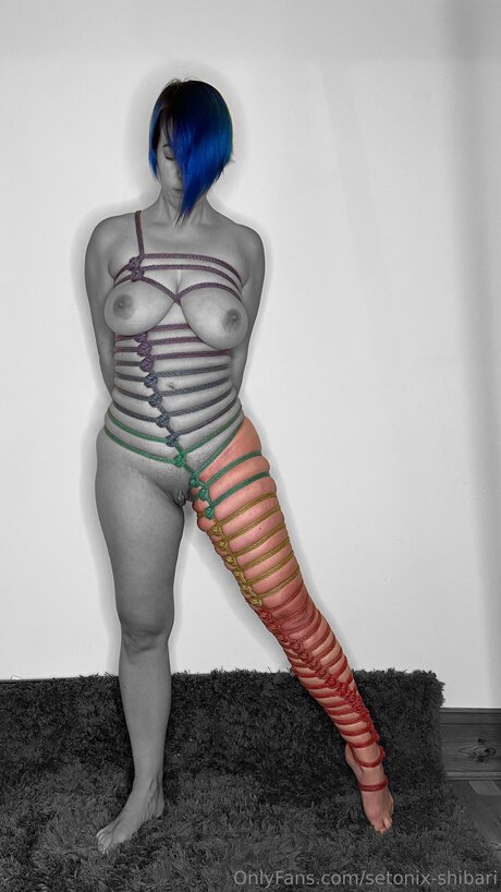 Nacktes geleaktes OnlyFans-Foto von Setonix Shibari