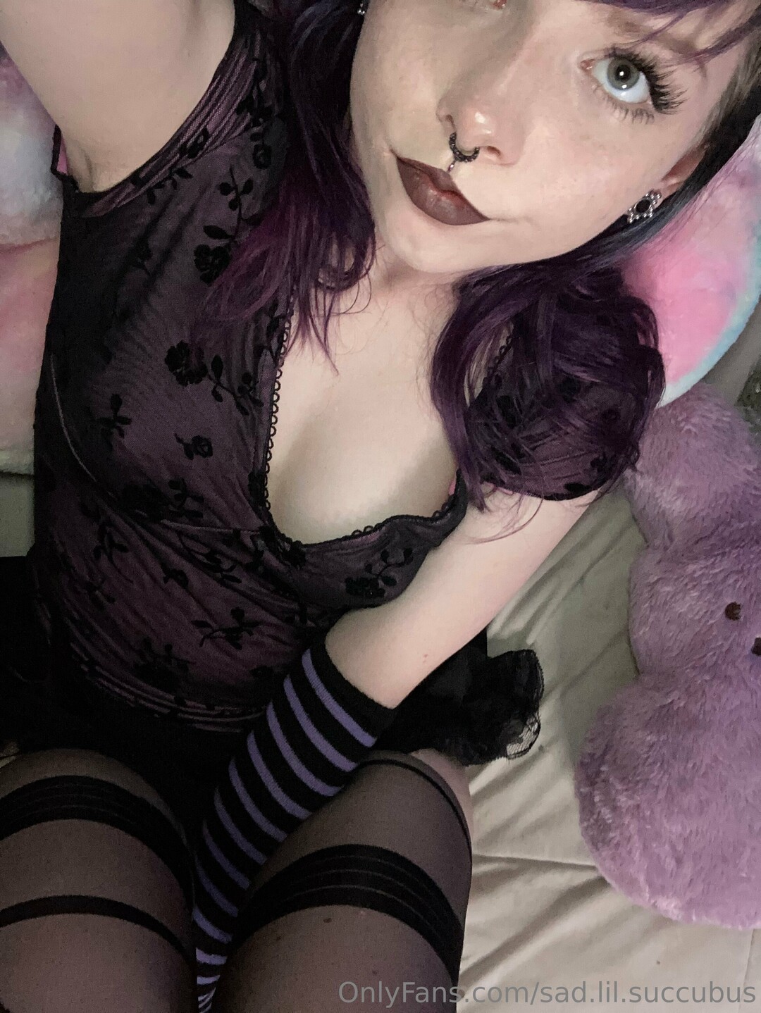 Nacktes geleaktes OnlyFans-Foto von Sad Lil Succubus #1012