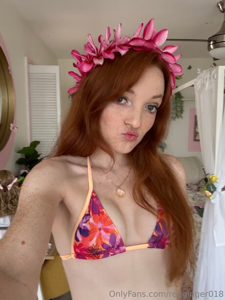 Nacktes geleaktes OnlyFans-Foto von Redginger018