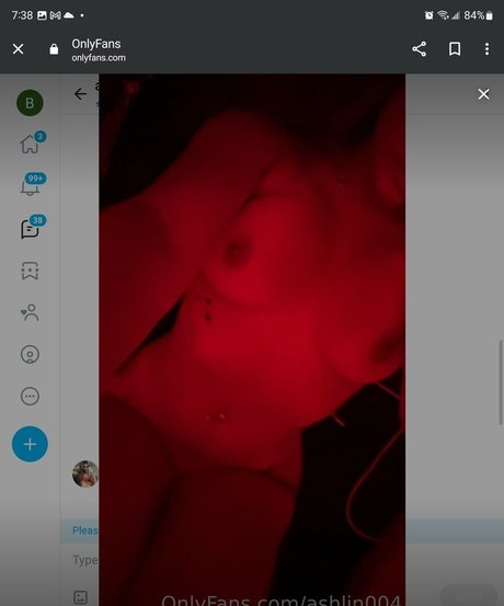 Nacktes geleaktes OnlyFans-Foto von Ashlin004
