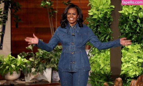 Nacktes geleaktes OnlyFans-Foto von Michelle Obama