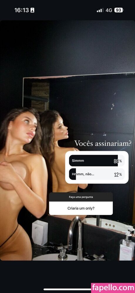Nacktes geleaktes OnlyFans-Foto von Bruna Goes