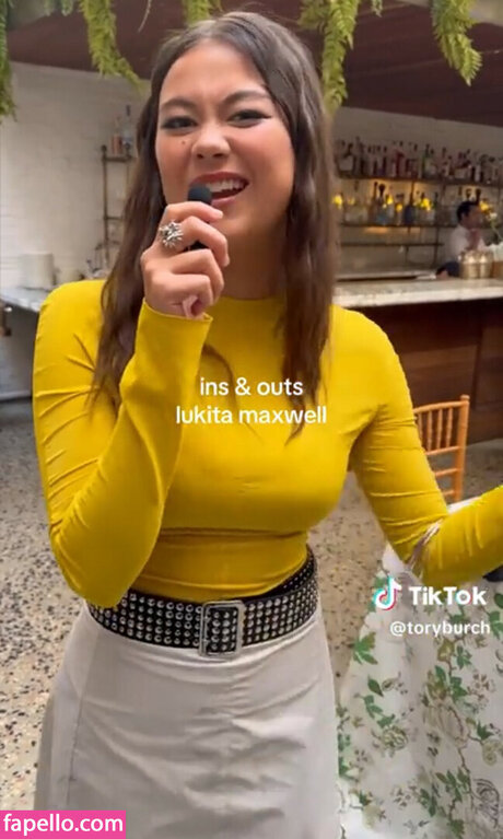 Nacktes geleaktes OnlyFans-Foto von Lukita Maxwell