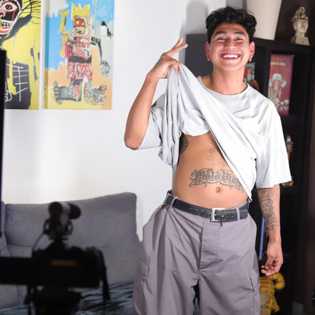 Nacktes geleaktes OnlyFans-Foto von Misael Cortes