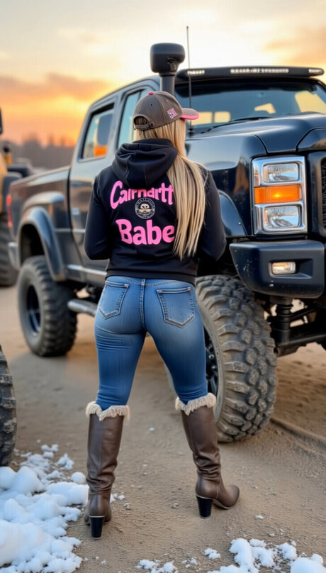 Nacktes geleaktes OnlyFans-Foto von Carhartt Babe Vip