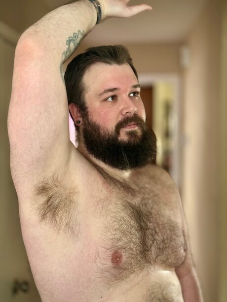 Nacktes geleaktes OnlyFans-Foto von Mr Bear Cub