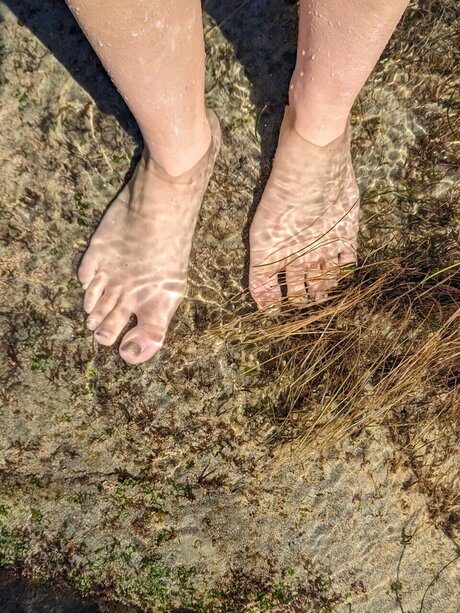 Nacktes geleaktes OnlyFans-Foto von Classy Footsies
