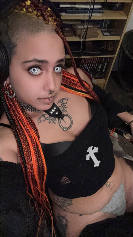 Azrael The Goth Pup