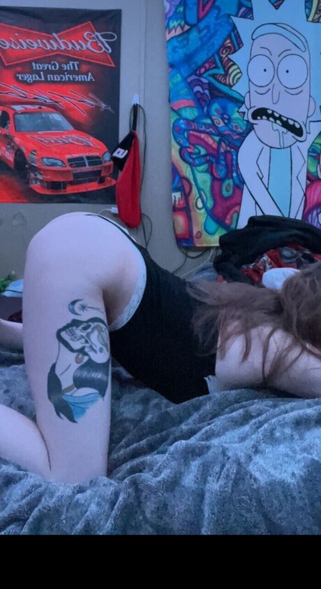 Nacktes geleaktes OnlyFans-Foto von Dom Moore