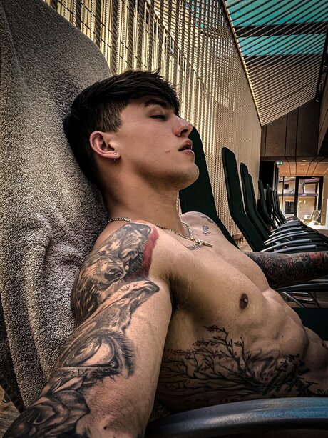 Nacktes geleaktes OnlyFans-Foto von Gymmichel 
