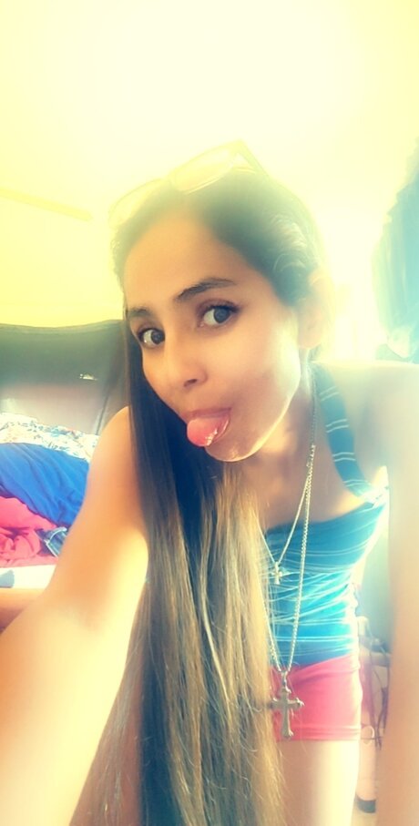 Nacktes geleaktes OnlyFans-Foto von Ashley Gonzalez