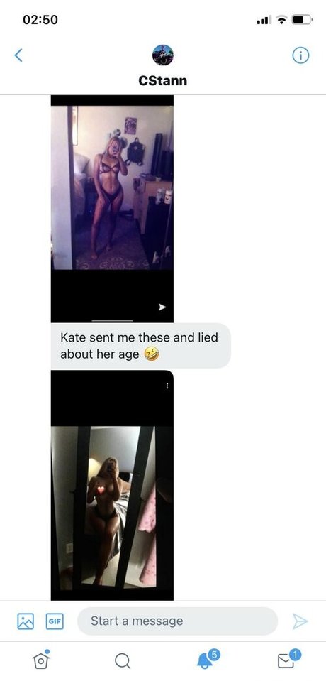 Nacktes geleaktes OnlyFans-Foto von Kateszn