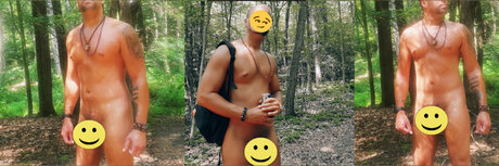 Nacktes geleaktes OnlyFans-Foto von Nudist Joe