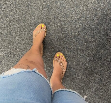 Nacktes geleaktes OnlyFans-Foto von Sexy Feet
