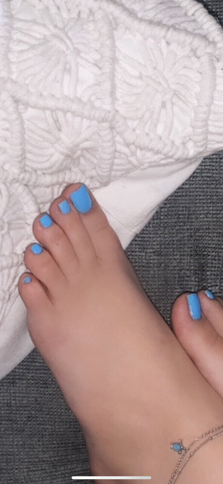 Nacktes geleaktes OnlyFans-Foto von Pretty Toes