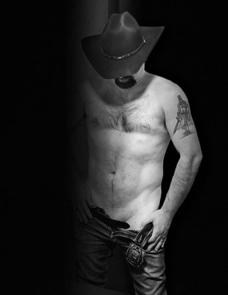 Nacktes geleaktes OnlyFans-Foto von That Handsome Cowboy