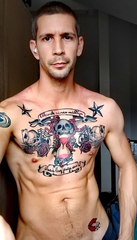 Nacktes geleaktes OnlyFans-Foto von Fec The Bald