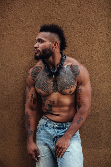 Nacktes geleaktes OnlyFans-Foto von Musclewestbrook