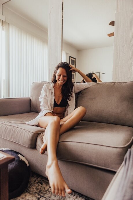 Nacktes geleaktes OnlyFans-Foto von Ashley