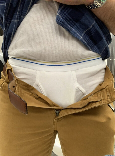 Nacktes geleaktes OnlyFans-Foto von Jockstrapsandbriefs