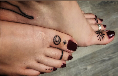 Nacktes geleaktes OnlyFans-Foto von Footfairy