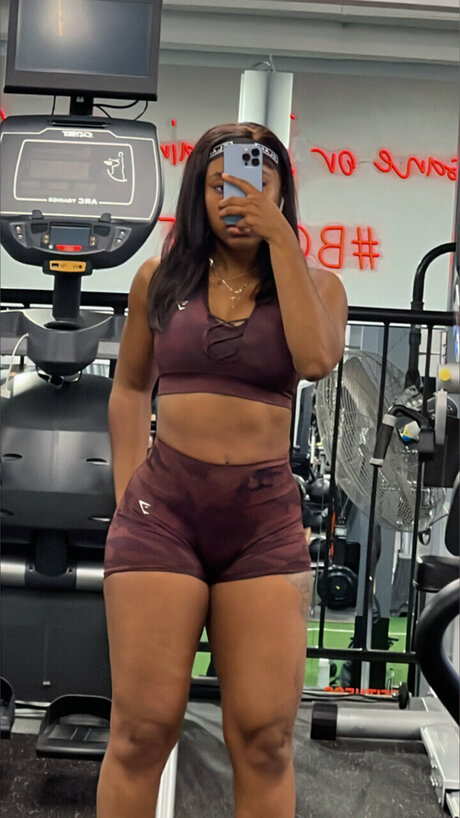 Nacktes geleaktes OnlyFans-Foto von Janinemechelle Fit