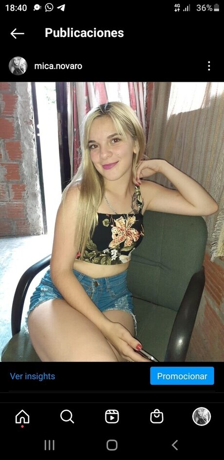Nacktes geleaktes OnlyFans-Foto von Micaela Aylen