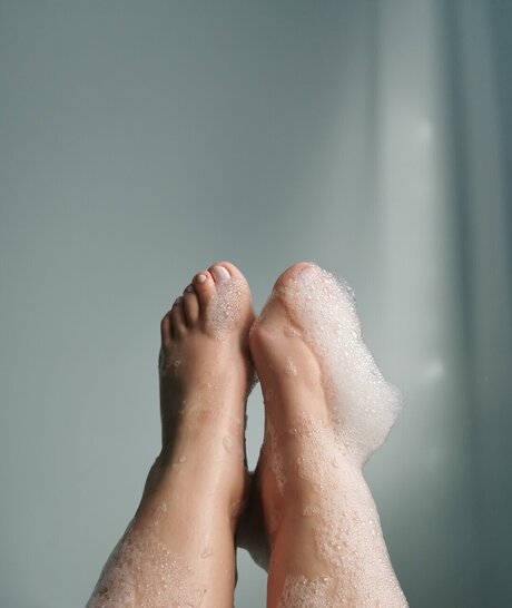 Nacktes geleaktes OnlyFans-Foto von Feetparadise