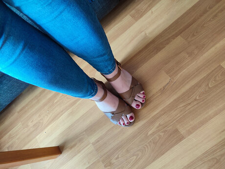 Nacktes geleaktes OnlyFans-Foto von Fruityfeet