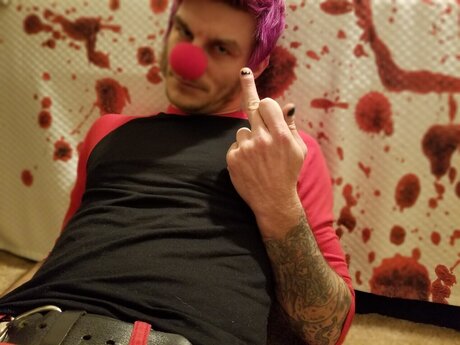 Nacktes geleaktes OnlyFans-Foto von Thrasho The Clown