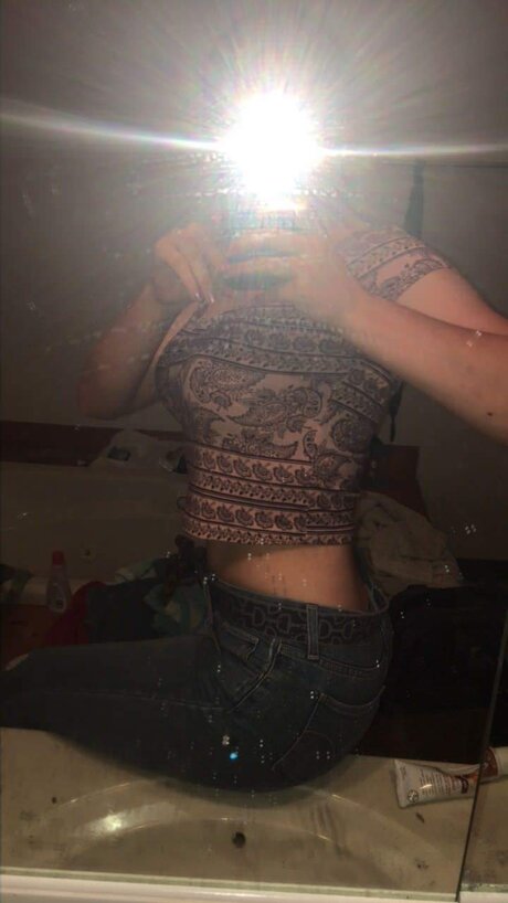 Nacktes geleaktes OnlyFans-Foto von Cait