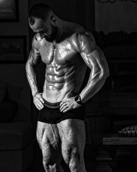 Nacktes geleaktes OnlyFans-Foto von Darkace