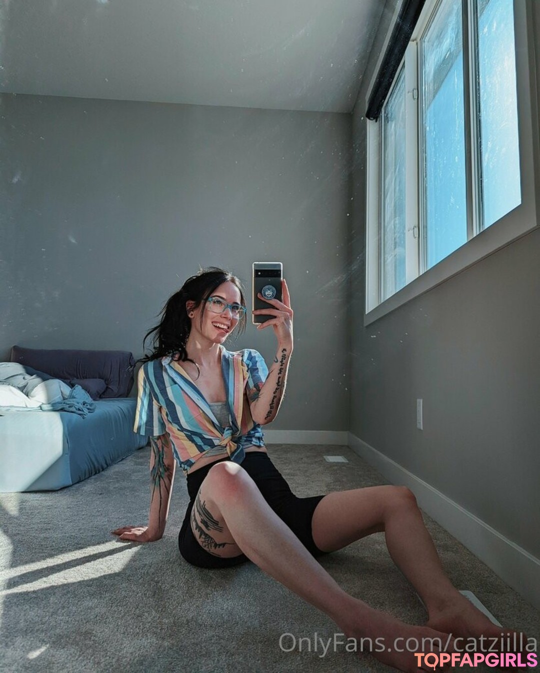 Nacktes geleaktes OnlyFans-Foto von Catziilla #1001