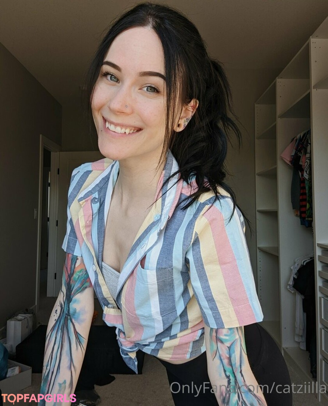 Nacktes geleaktes OnlyFans-Foto von Catziilla #1008