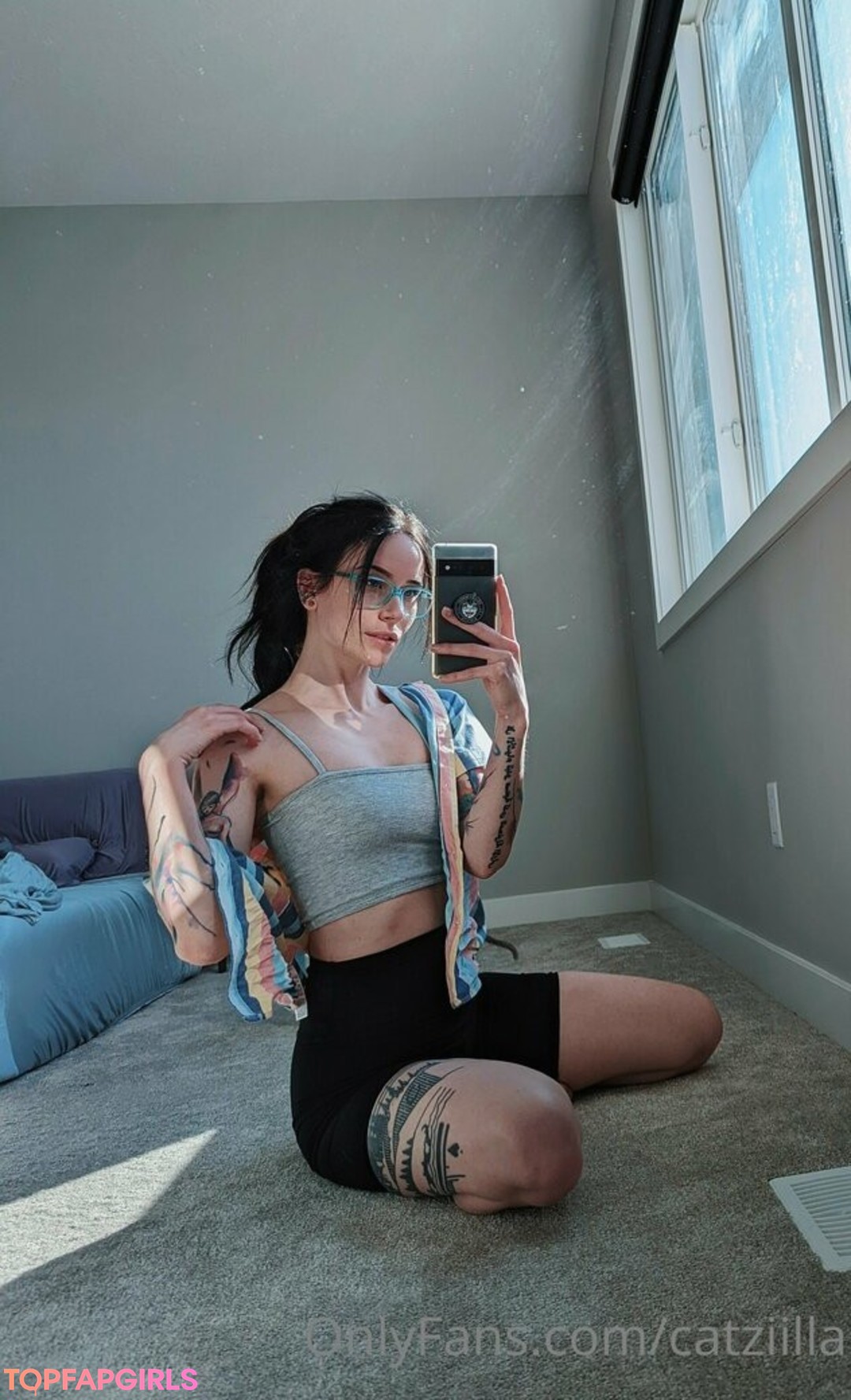Nacktes geleaktes OnlyFans-Foto von Catziilla #1018