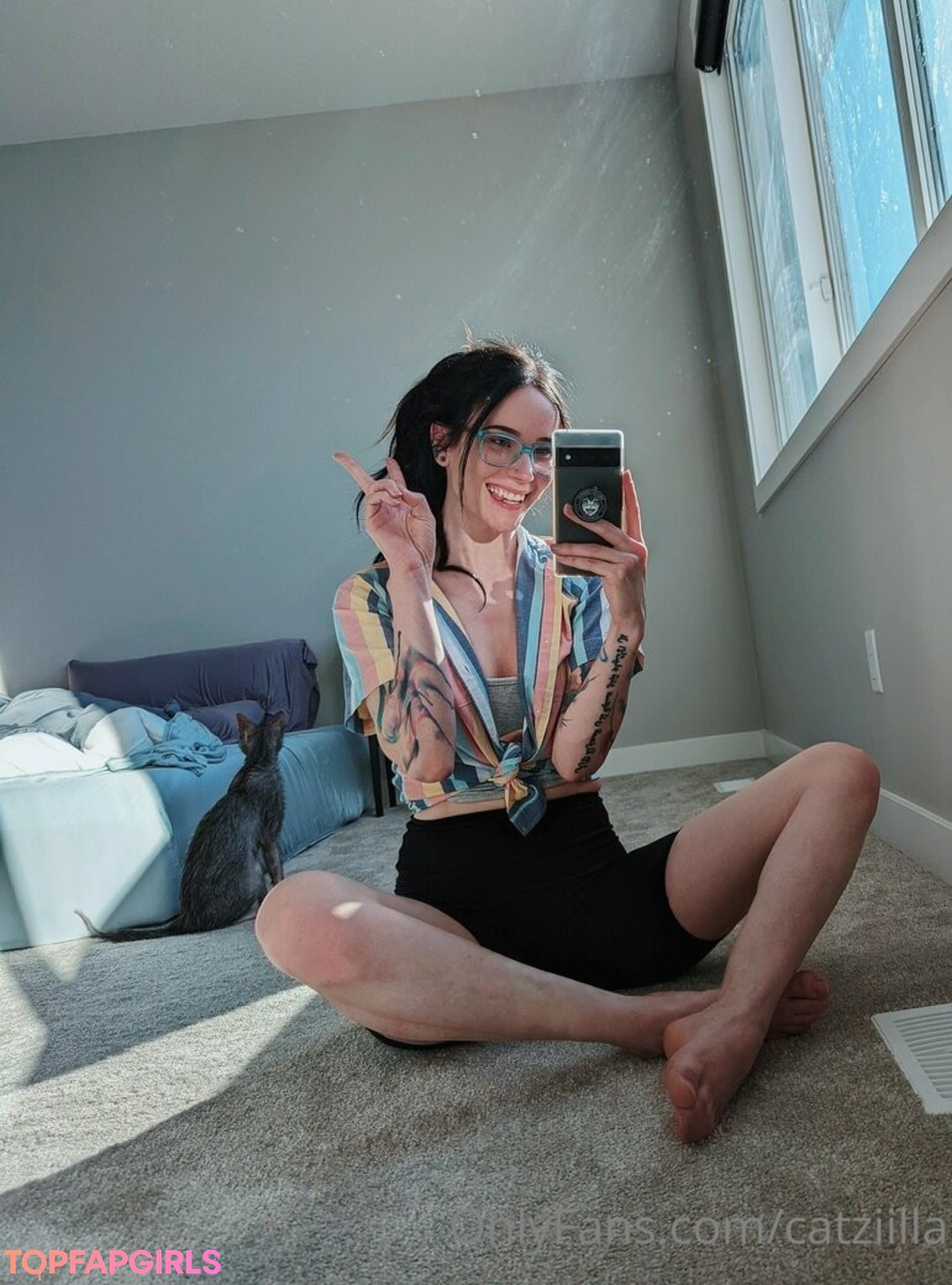 Nacktes geleaktes OnlyFans-Foto von Catziilla #1024