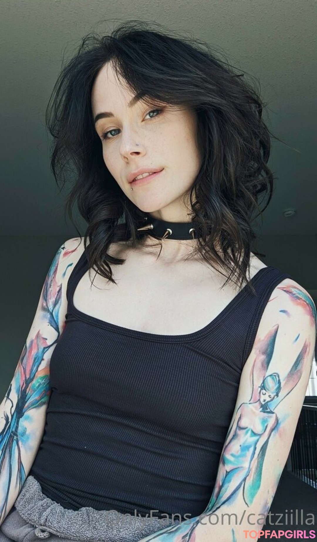 Nacktes geleaktes OnlyFans-Foto von Catziilla #1066