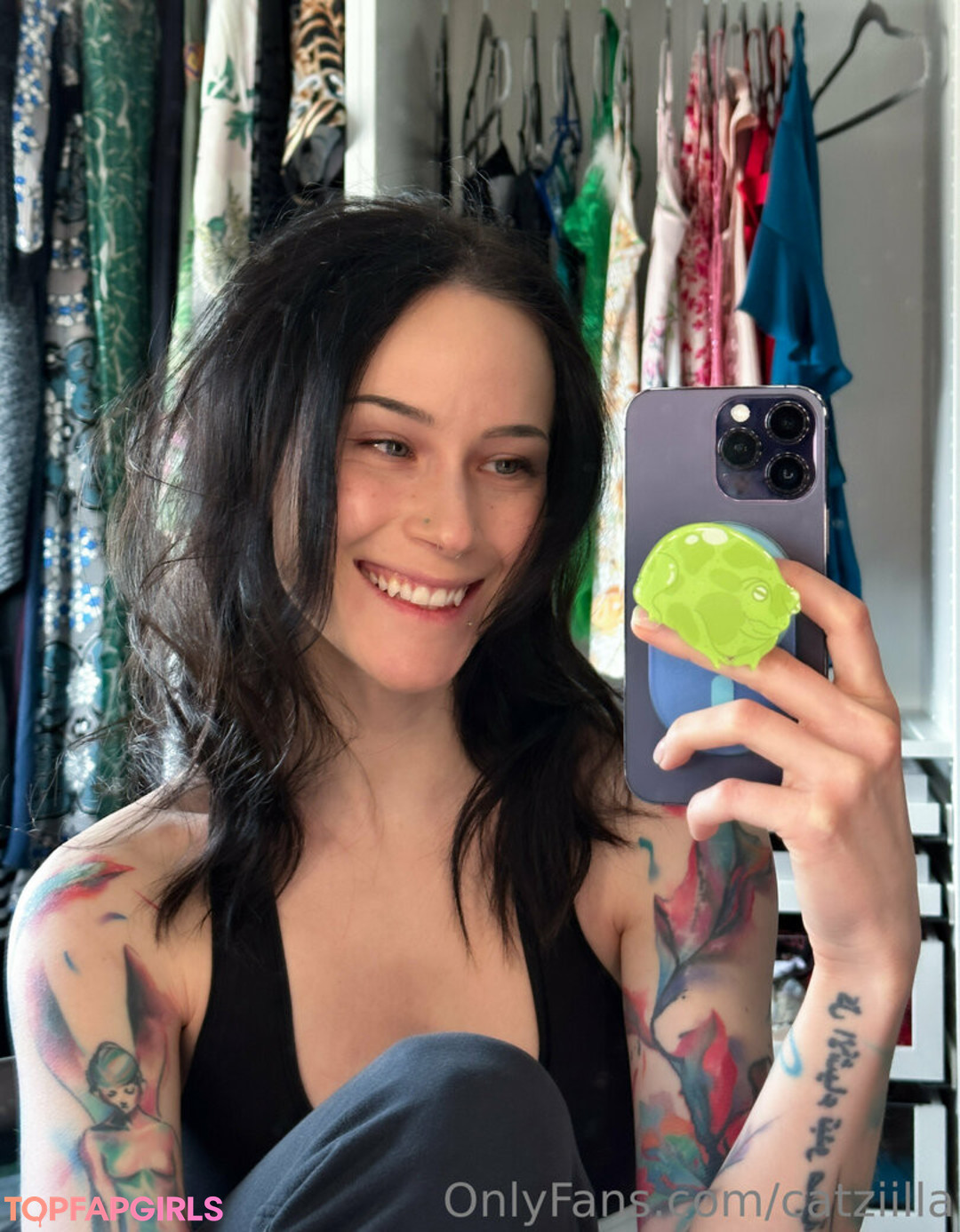 Nacktes geleaktes OnlyFans-Foto von Catziilla #1311