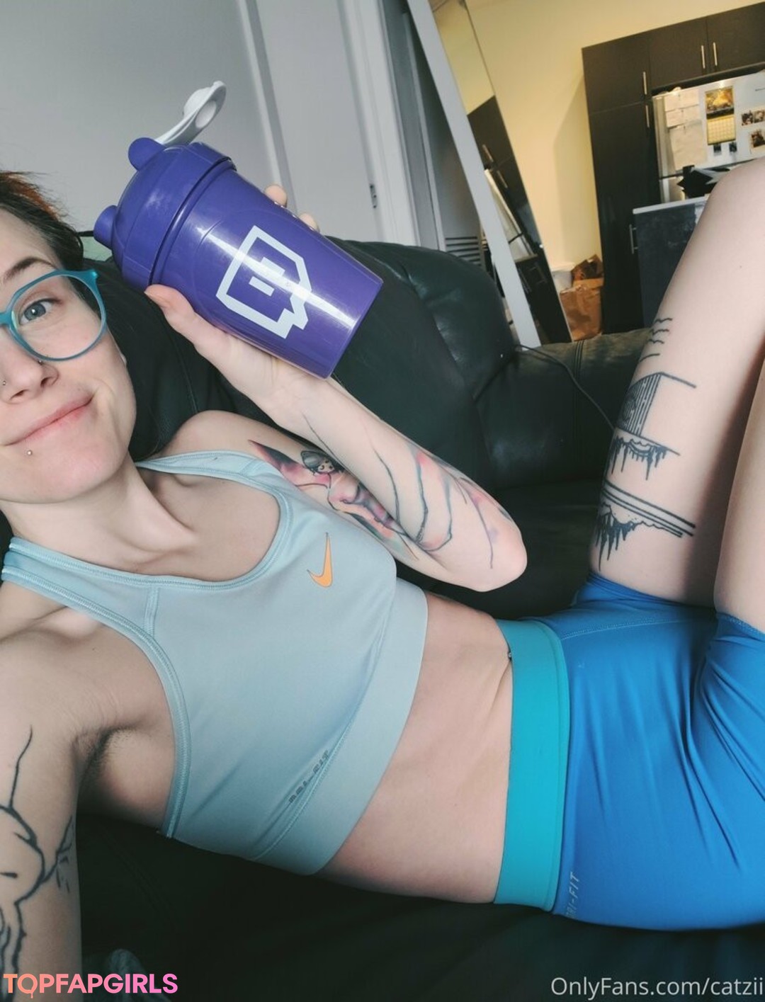 Nacktes geleaktes OnlyFans-Foto von Catziilla #1402