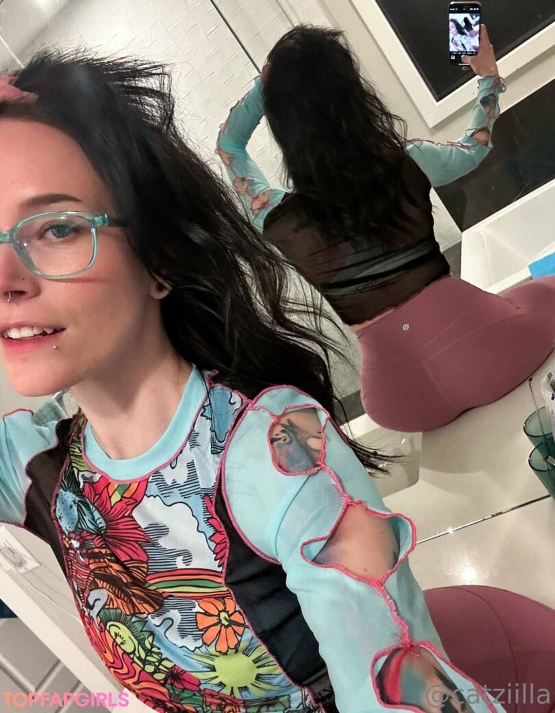 Nacktes geleaktes OnlyFans-Foto von Catziilla #1474