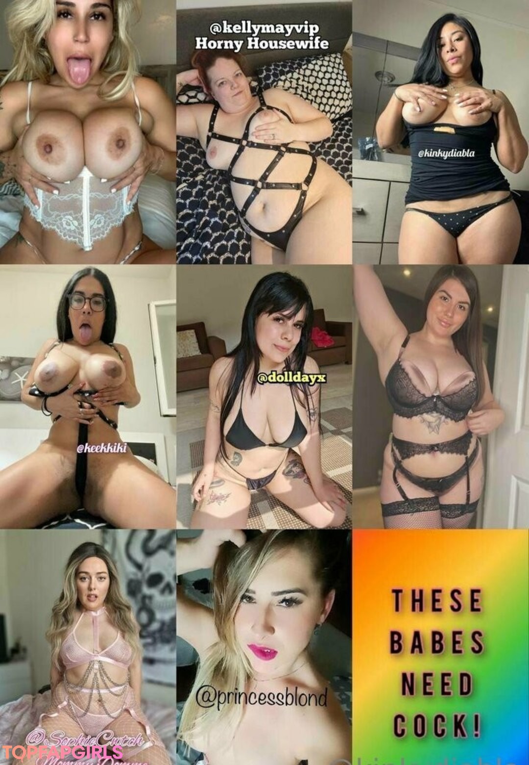 Nacktes geleaktes OnlyFans-Foto von Kinkydiabla #1006