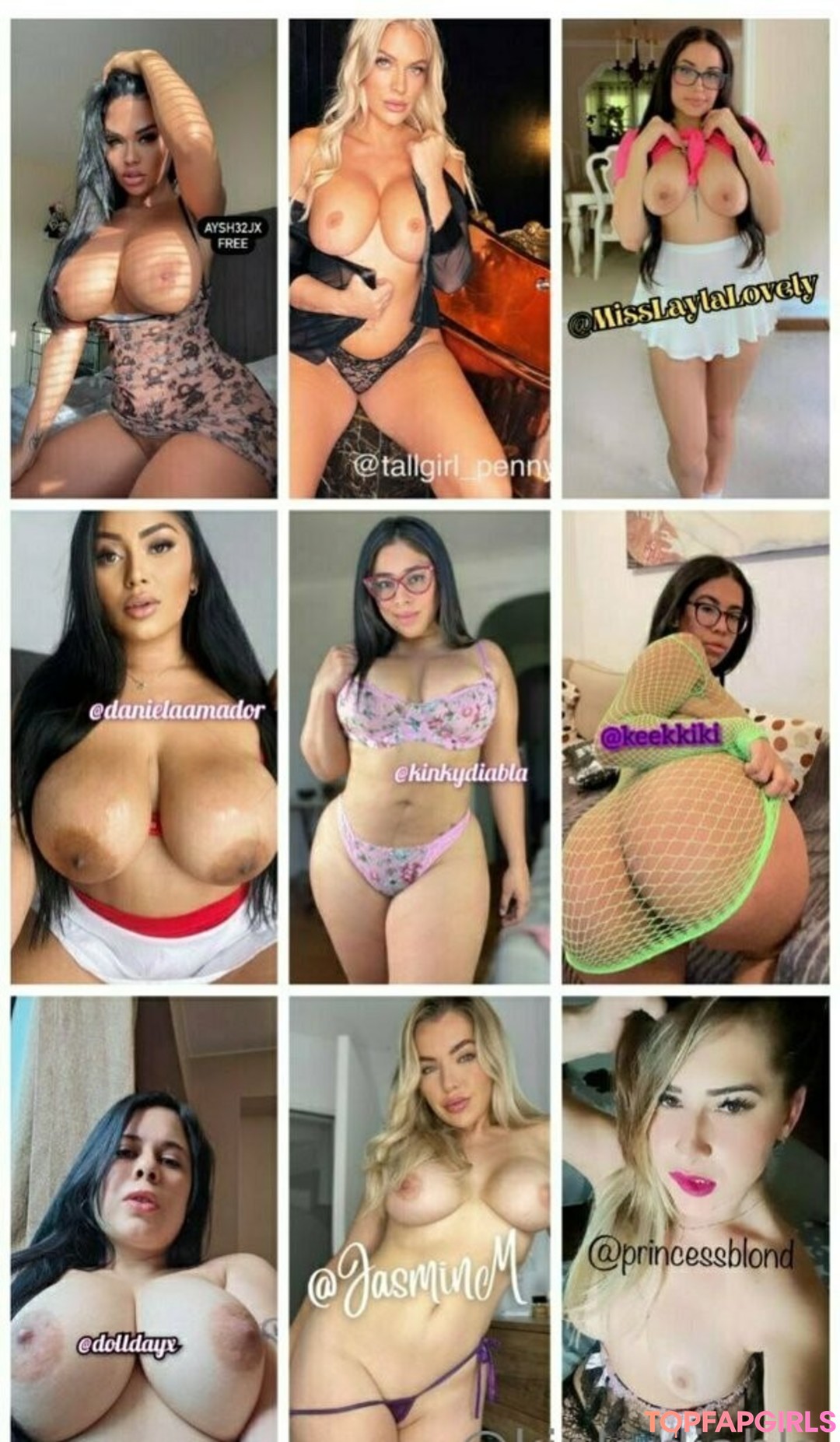 Nacktes geleaktes OnlyFans-Foto von Kinkydiabla #1023