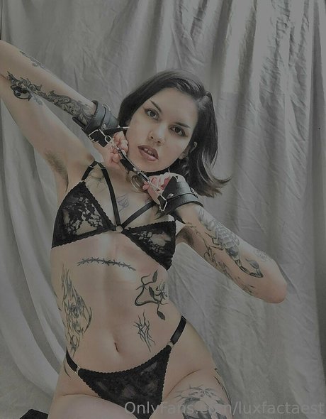 Nacktes geleaktes OnlyFans-Foto von Luxfactaest