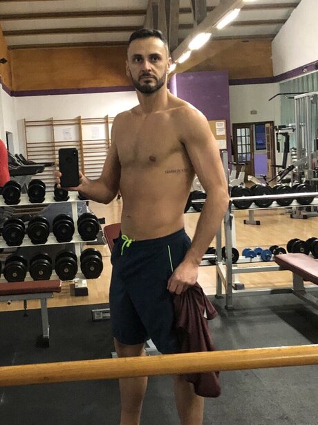 Nacktes geleaktes OnlyFans-Foto von Diego