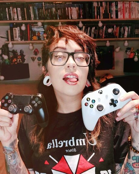 Nacktes geleaktes OnlyFans-Foto von Gamergirl69
