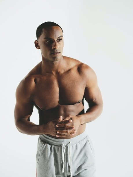 Nacktes geleaktes OnlyFans-Foto von Angryblackman
